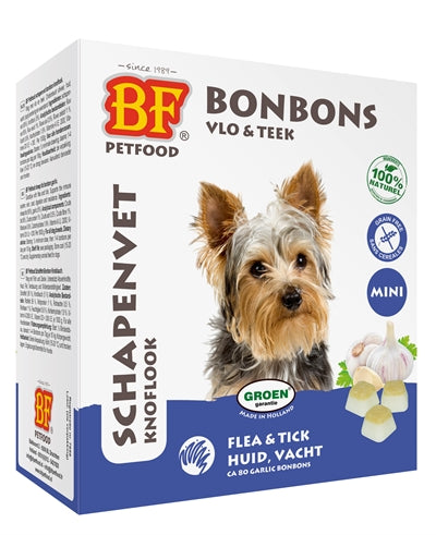 Bf Petfood Schafsfett-Minibonbons Knoblauch