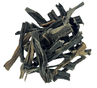 Petsnack Kuttelstangen getrocknete Pansenstangen Hundesnack Texturdetail