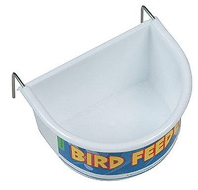 Happy Pet Futternapf Halbrund Weiss