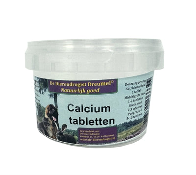 Dierendrogist Kalziumtabletten