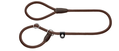 Hunter Retrieverleine Mit Stopper Freestyle Braun