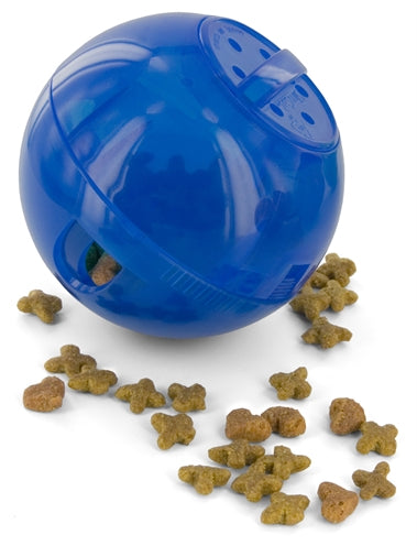 Petsafe Slimcat Futterkugel Blau