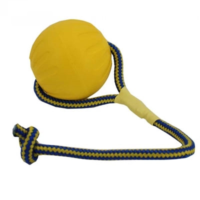 Starmark Swing 'N Fling Durafoam Fetch Ball On Cord
