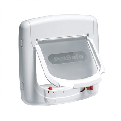 Petsafe Katzenklappe Bis Zu 7 Kg Magnetverschluss Weiss